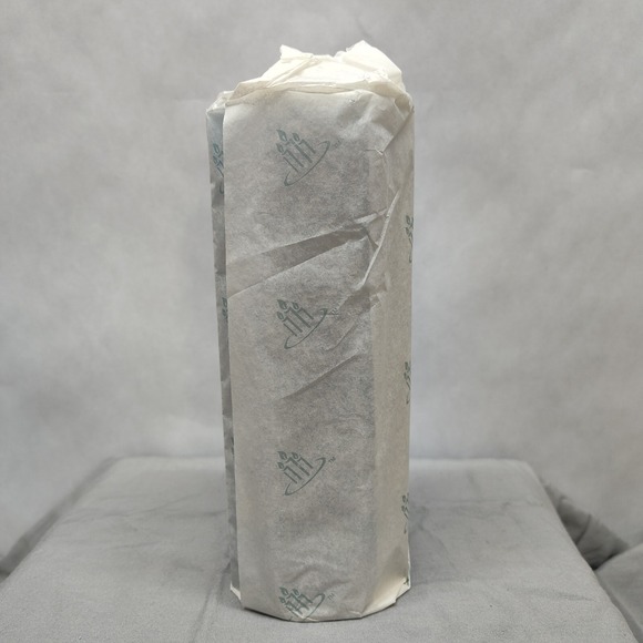 PartyLite C'EST MOI 3" x 7" Octagonal Pillar Candle C07654 Signature Blue Floral - Picture 5 of 7